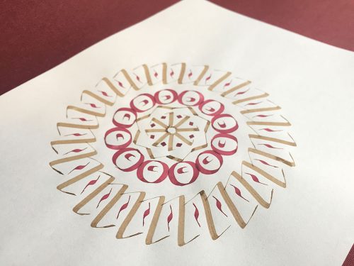 Trazos con pluma y tinta